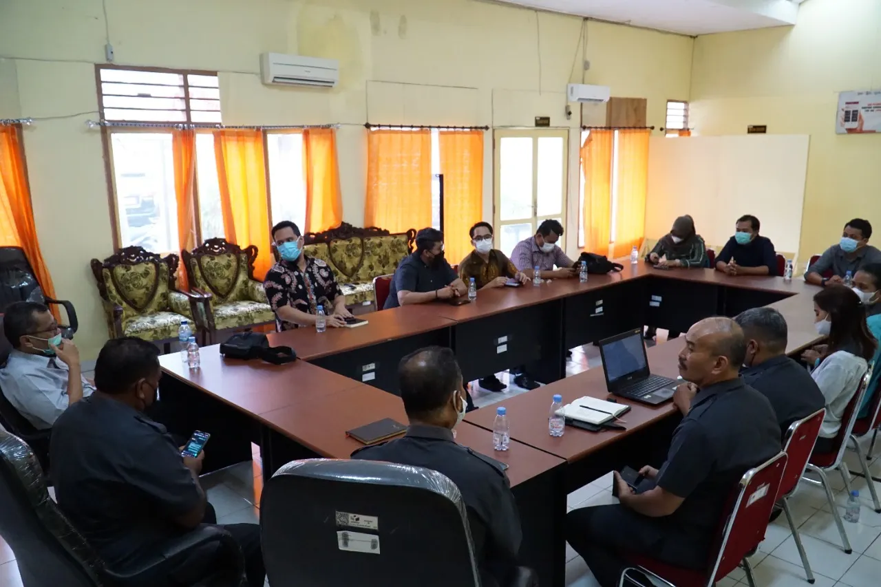 Menerima kunjungan dari BPKP Maluku dalam rangka Entri Meeting Pemeriksaan Anggaran 