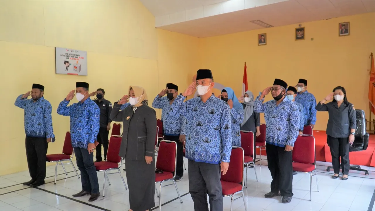 Upacara Hari Kesaktian Pancasila Tahun 2021 Yang Dikuti Secara Virtual