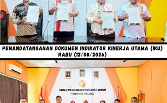 Penandatanganan Dokumen Indikator Kinerja Utama (IKU), Rabu (12/08/2026)