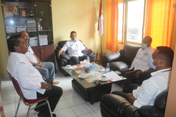 Koordinasi Pelaksanaan Pilkada 2020, Bawaslu Maluku terima kunjugan kerja Ombudsman RI Perwakilan Provinsi Maluku