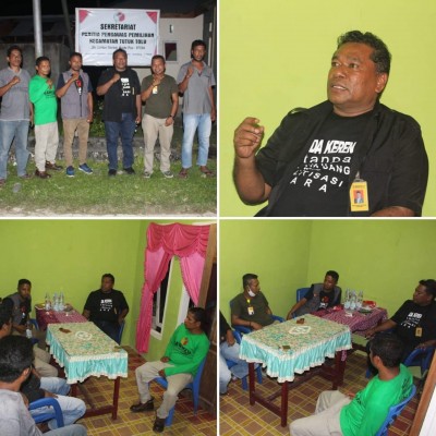 Bawaslu Maluku lakukan Supervisi Hasil Pengawasan sub Tahapan Coklit di Kecamatan Tutuk Tolu Kabupaten Seram Bagian Timur.