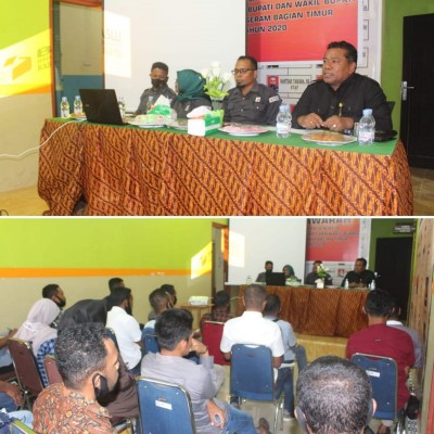 Pengawasan DPT Pilkada 2020, Bawaslu SBT Gelar Rapat Peningkatan Kapasitas bagi Panwaslu Kecamatan.