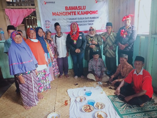 Pengawasan Pemilihan Partisipatif, Bawaslu Maluku lakukan Mangente Kampung di Kab.SBT