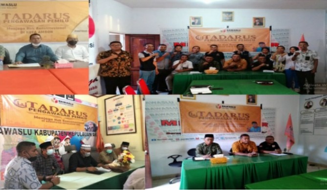 Bertajuk Menjaga Hak Konstitusional, Bawaslu Se-Provinsi Gelar Tadarus Pengawasan Pemilu di Bulan Ramadhan