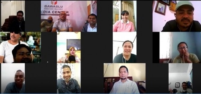 Rapat Kehumasan, Bawaslu Maluku Optimalkan Peran Humas Sebagai Media Informasi Akurat