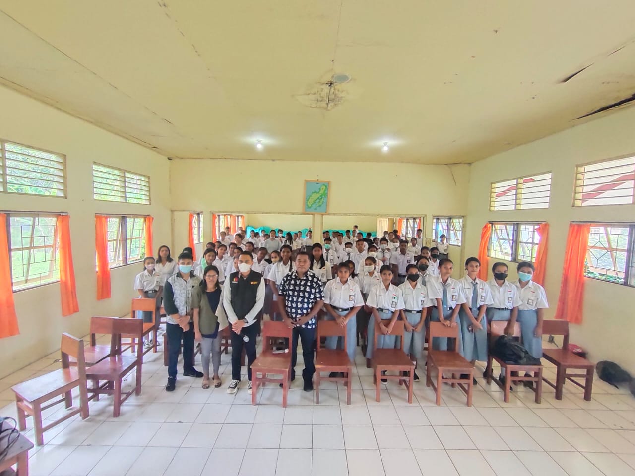Bawaslu Maluku Lakukan Sosialisasi Pengawasan Partisipatif di SMA Negeri 14 Hattu Kabupaten Maluku Tengah