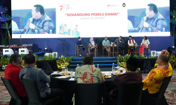 Harapkan Pemilu 2024 Damai, Bawaslu Imbau Tak Ada Yang Jelek Jelekkan Calon Lain