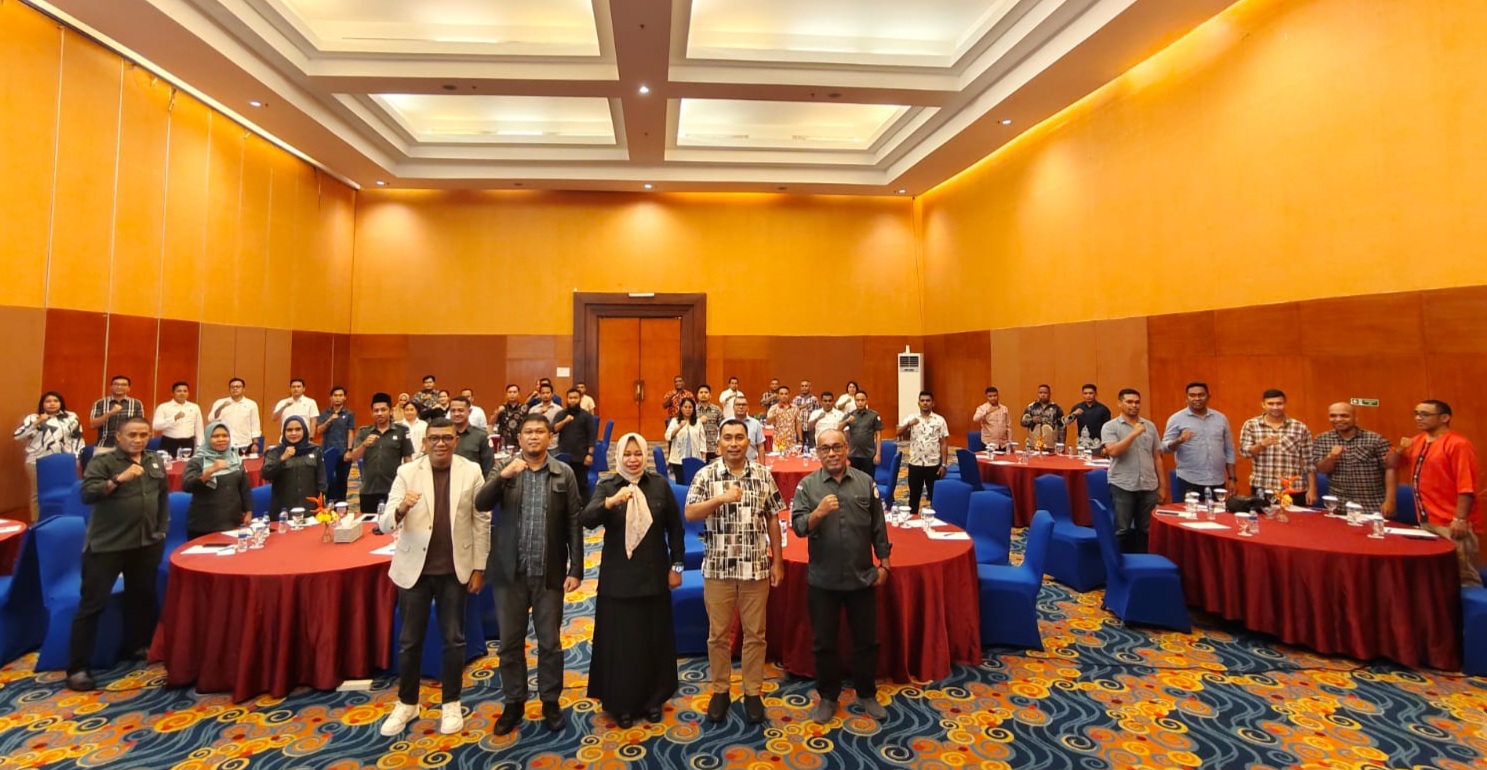 Bawaslu Provinsi Maluku Helat Rapat Evaluasi Sentra Gakkumdu Pemilu Tahun 2024