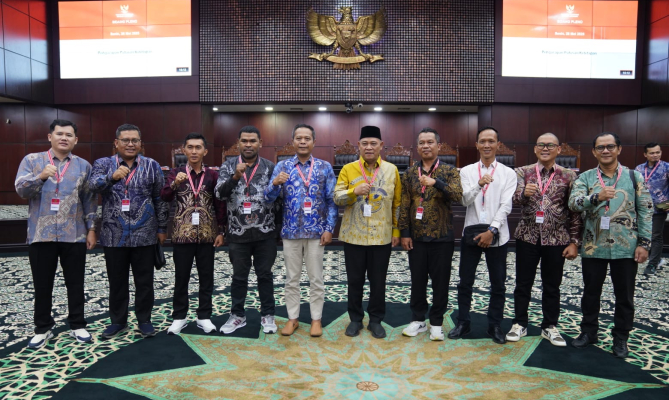 Bawaslu Hadiri Sidang Putusan PHP Hasil PSU, Tujuh Perkara Ditolak MK