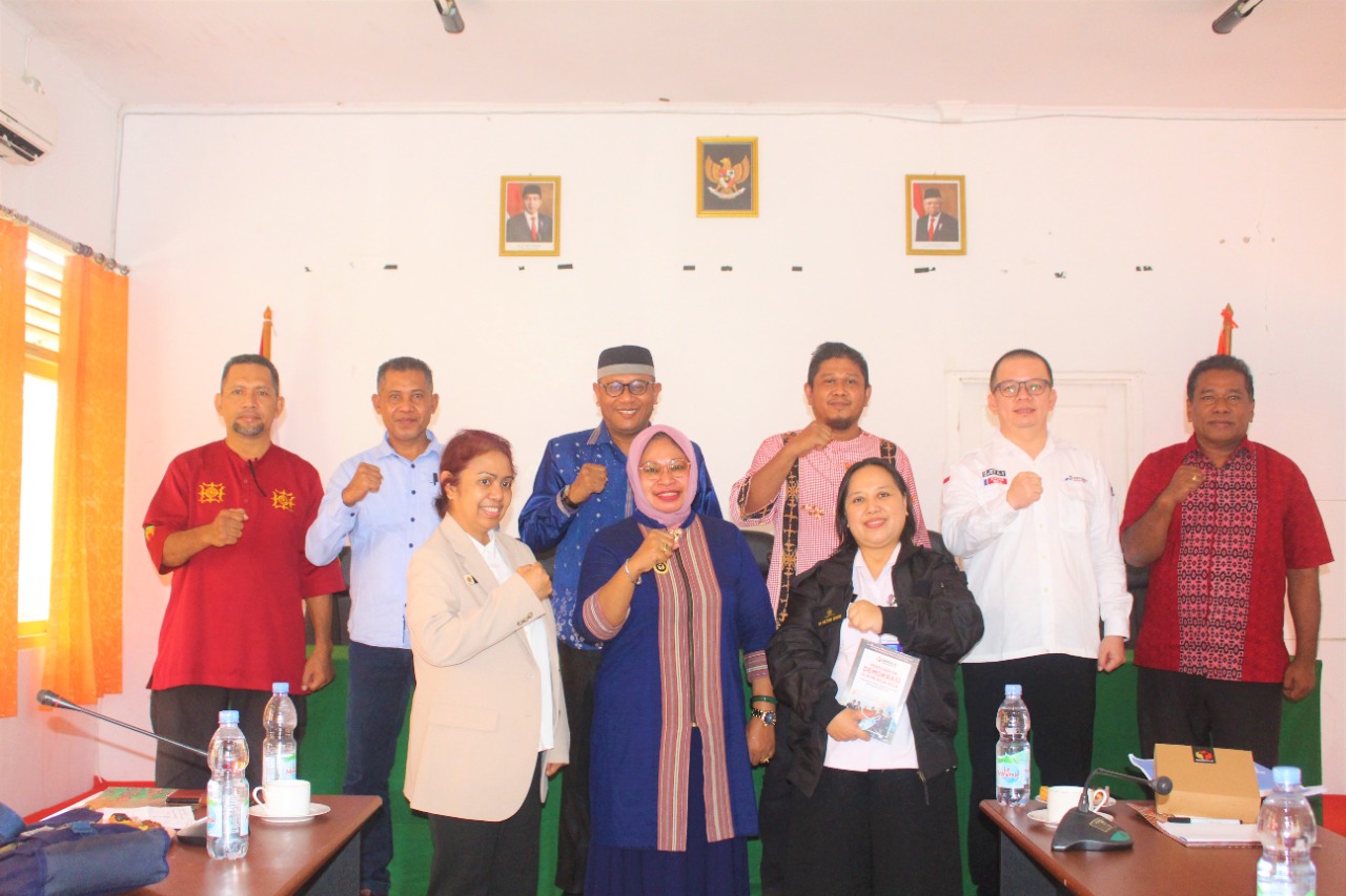 Bawaslu Maluku Terima Kunjungan Peserta Studi Strategis Dalam Negeri Lemhanas RI