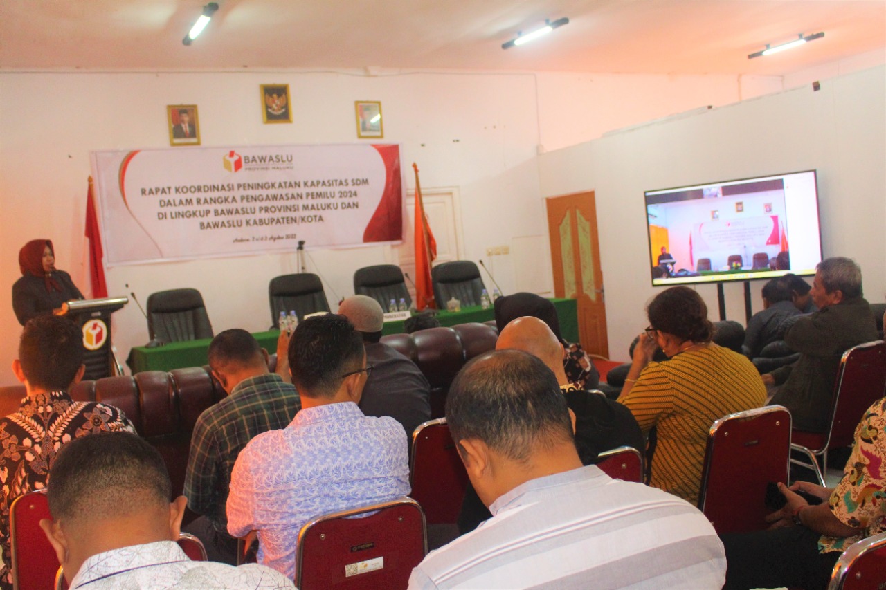 Rakor Peningkatan Kapasitas SDM Pengawasan Pemilu 2024, Astuti: Siapkan Segala Sumber Daya dan Pahami Regulasi