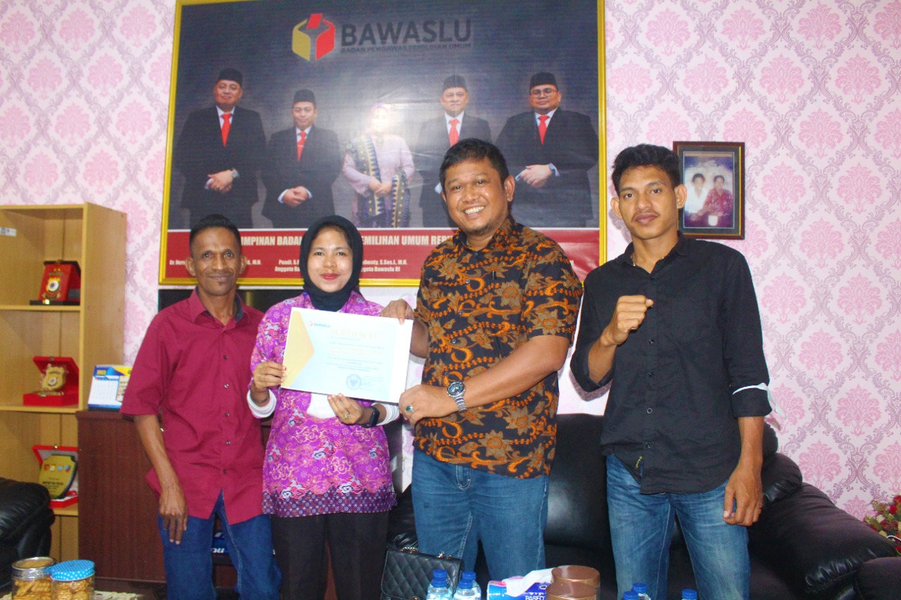 Rekrutmen Panwascam, Subair Kepada JPPR: Jika Ditemukan Kesalahan Dalam Proses Ini, Silahkan Laporkan Kepada Kami