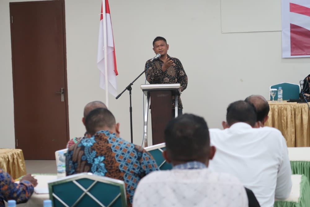 Sosialisasi Pengawasan Pemilu Partisipatif Bagi Stakeholder dan Masyarakat, Subair Ajak Awasi Kinerja Panwascam