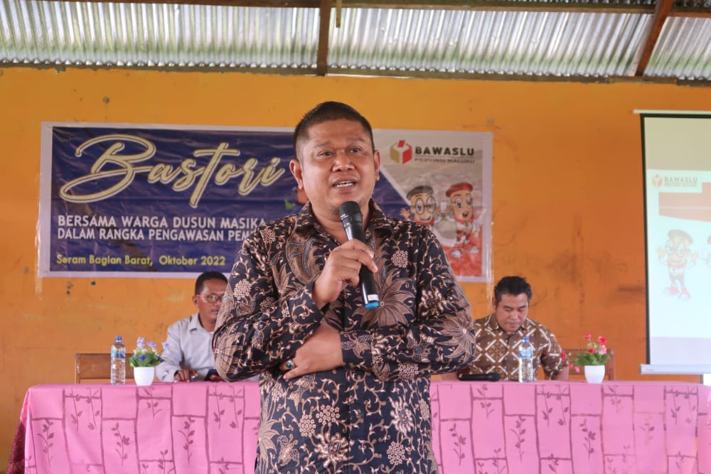 Bastori Pemilu di Masika, Subair Ajak Masyarakat Terlibat Sebagai Pengawas Partisipatif