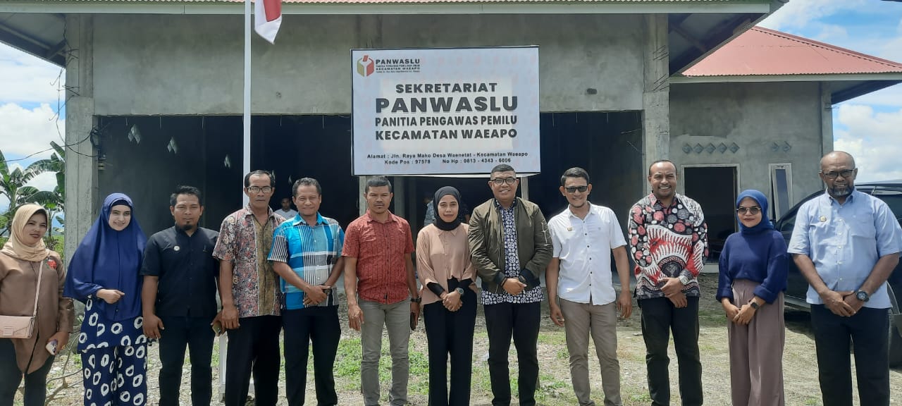 Supervisi Sekretariat Panwacam di KabupatenÃ‚Â Buru