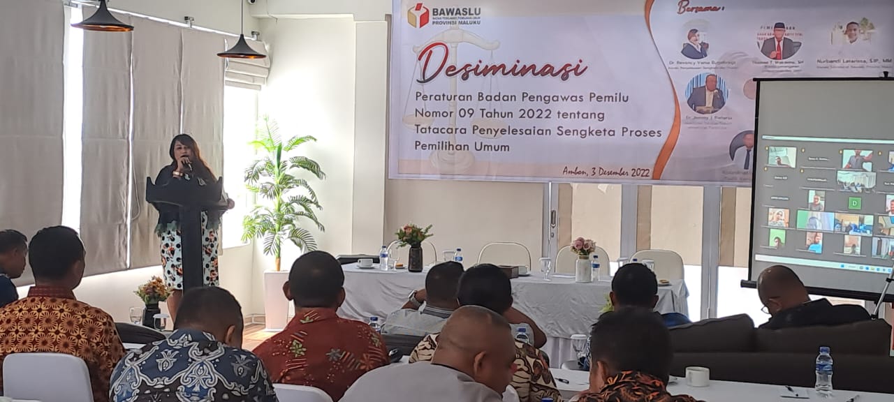 Sosialisasi Perbawaslu 9 Tahun 2022, Revency:  Hindari Potensi Sengketa Dengan Mengutamakan Pencegahan