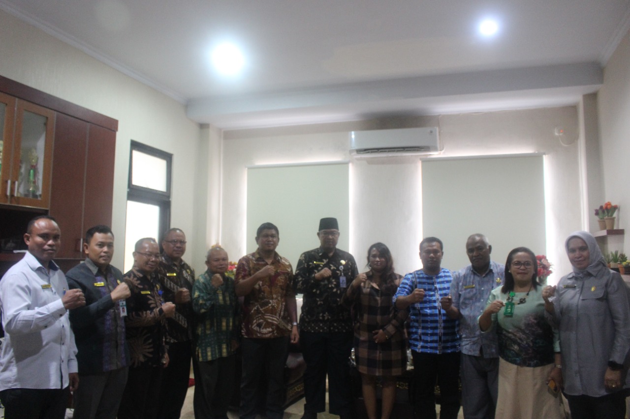 Bahas Rencana Penandatanganan MoU, Bawaslu Maluku Sambangi Kanwil Kemenag. Ajak Terlibat Sebagai Pengawas Partisipatif