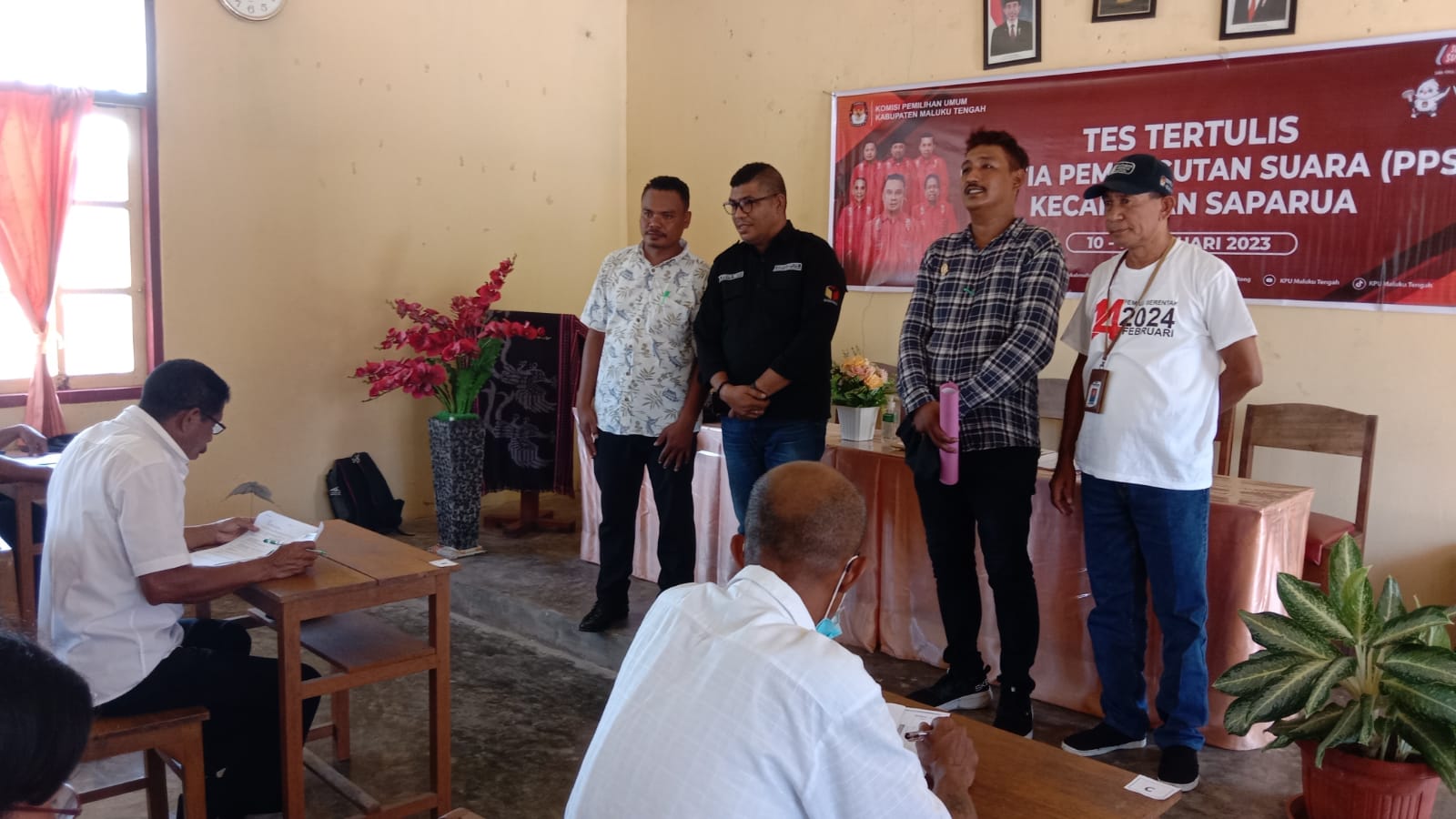 Kunjungan Kerja Di Maluku Tengah, Melay Kepada Panwascam: Kolaborasi Bawaslu dan KPU Harus Dibangun dan Dijaga