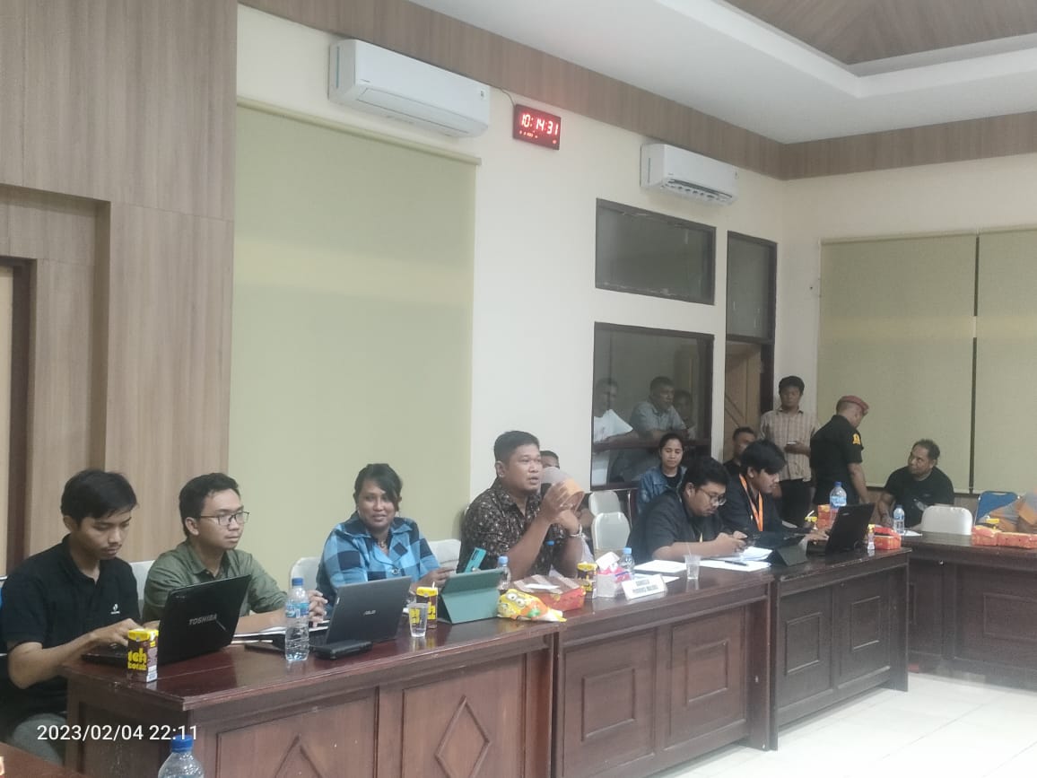Pleno Rekapitulasi Vermin Perbaikan kesatu Syarat Dukungan Minimal dan sebaran Pemilih, Empat Bakal Calon Dinyatakan TMS