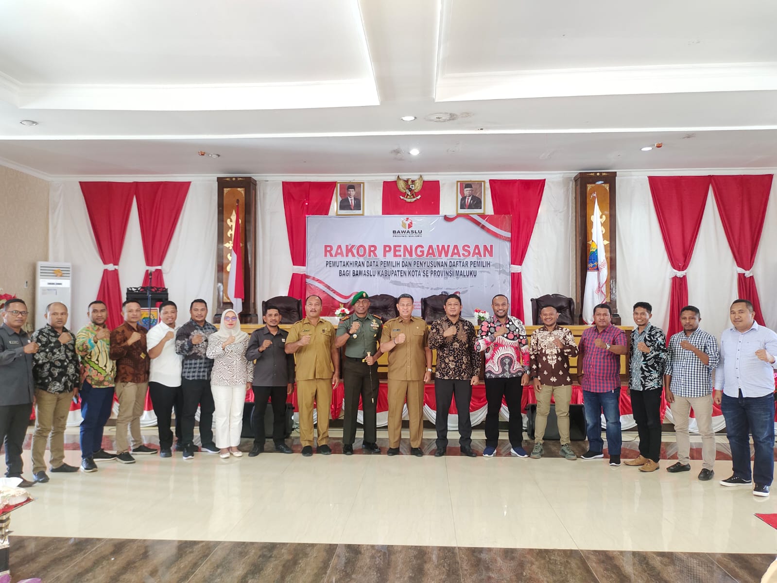 Bawaslu Maluku Gelar Rakor Pengawasan Pemutakhiran Data Pemilih dan Penyusunan Daftar Pemilih
