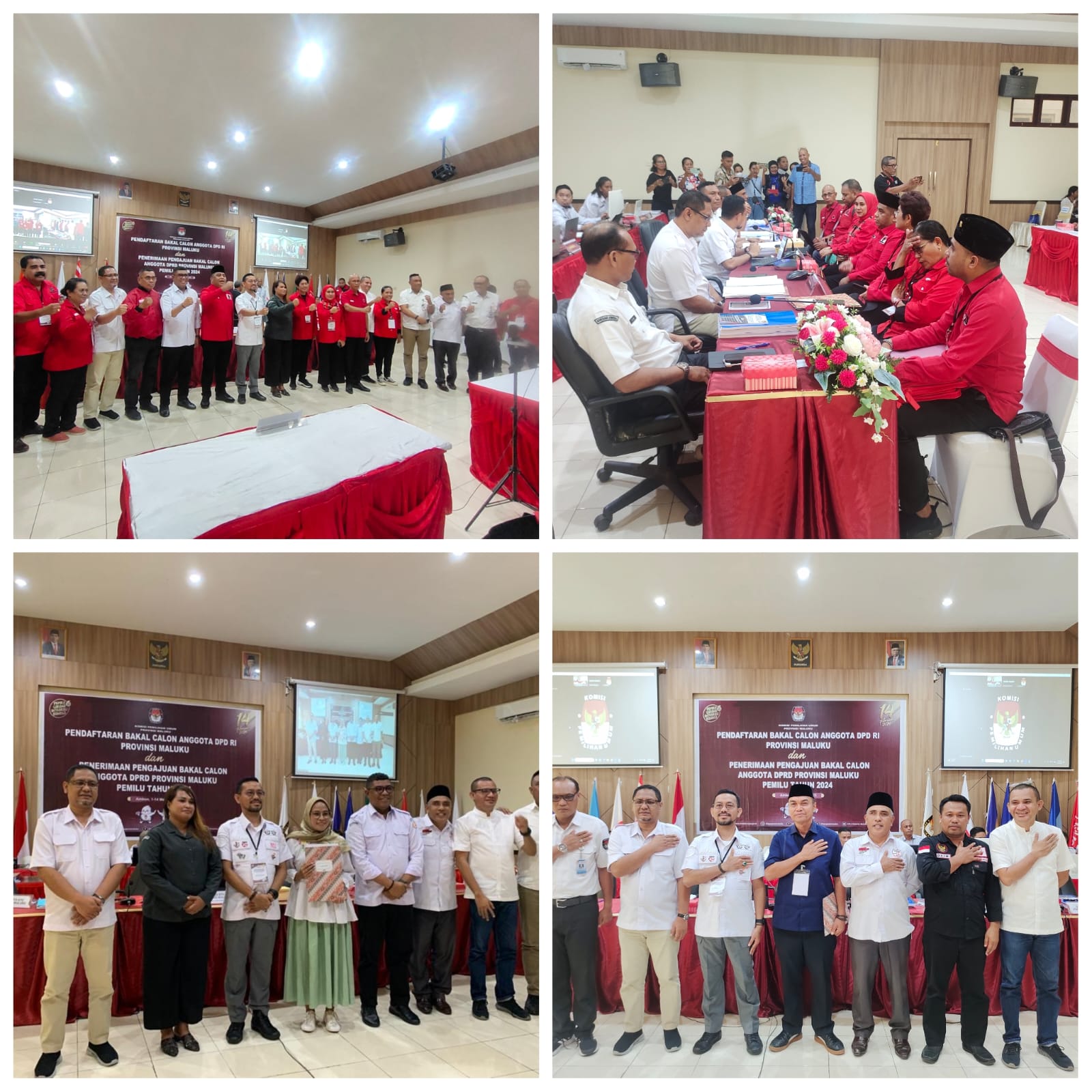 Sitti Aminah Amahoru Kembali Mendaftar ke KPU Pasca Mediasi, Berkas PDIP Dikembalikan Disinyalir Belum Sesuai 