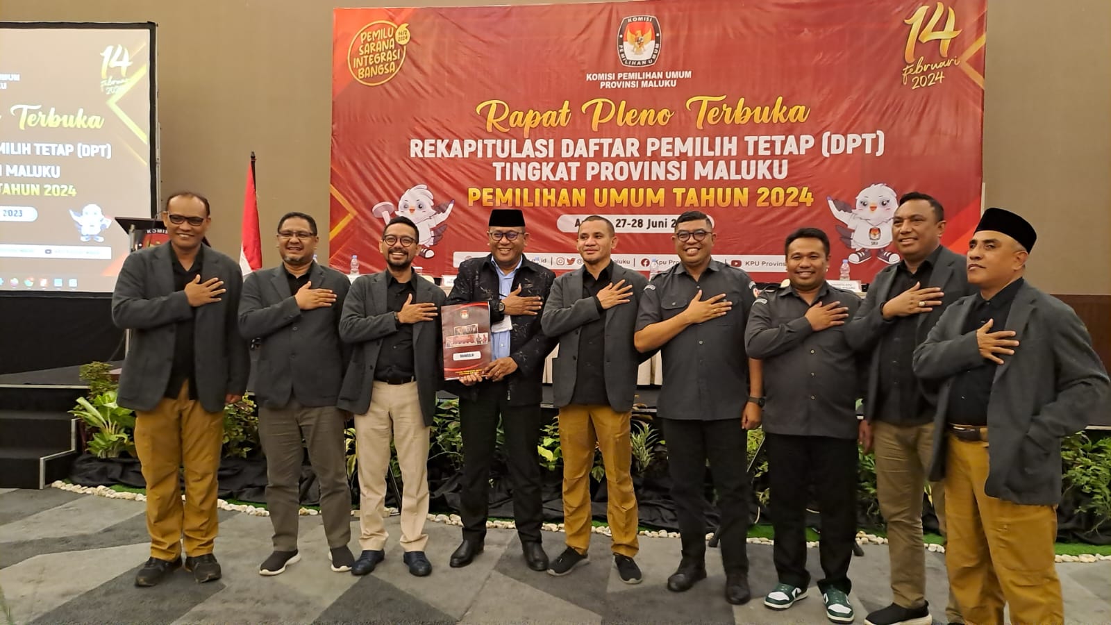 Tok! DPT Maluku pada Pemilu 2024 Ditetapkan Sebanyak 1.341.012, Kepada KPU, Bawaslu Sampaikan Tiga Hal Ini