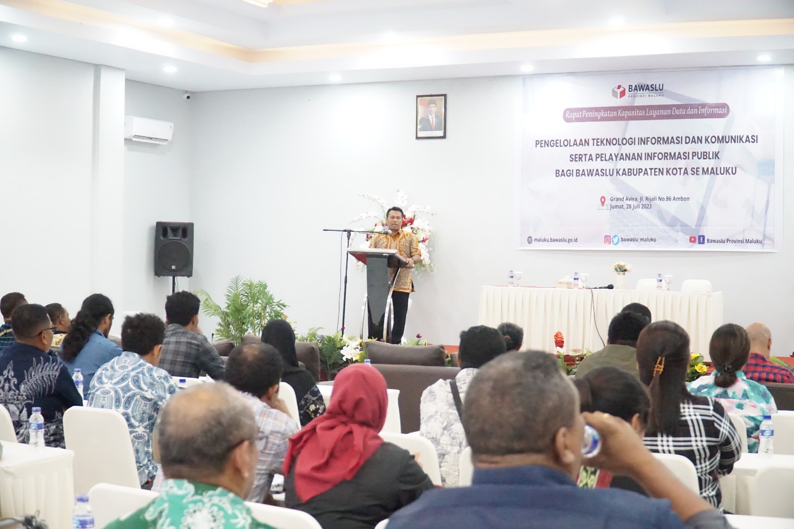 Helat Kegiatan Pengelolaan TIK dan Pelayanan Informasi, Rahawarin: Publikasi Bawaslu Untuk Masyarakat