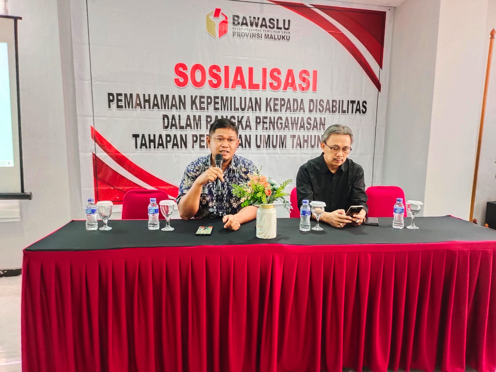 Sosialisasikan Pengawasan Pemilu Pada Kelompok Disabilitas, Subair: Kesetaraan Hak Dalam Pemilu