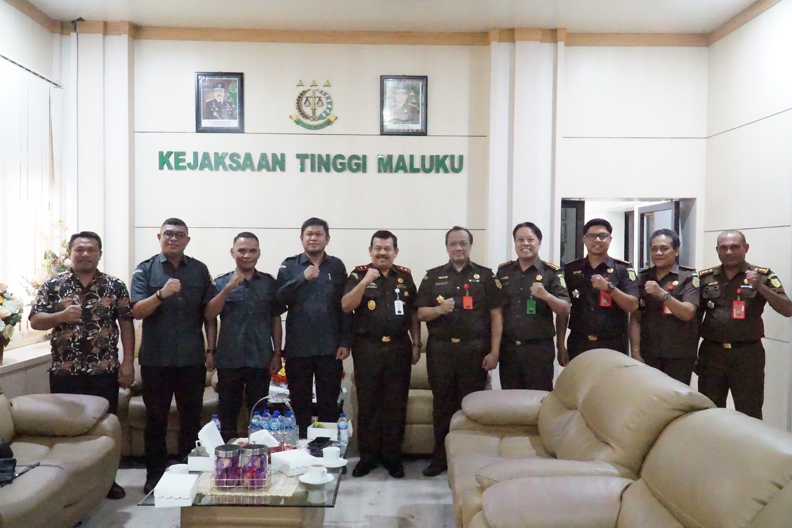 Perkuat Sinergitas Penegakan Hukum Pemilu, Bawaslu Maluku Sambangi Kejati