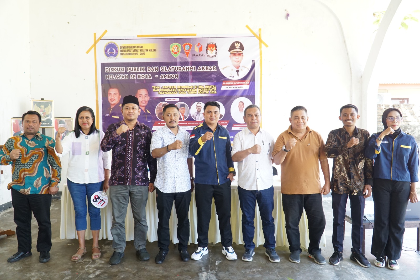 Subair Ajak  IKMANEMA Terlibat Sebagai Pengawas Partisipatif pada Pemilu 2024