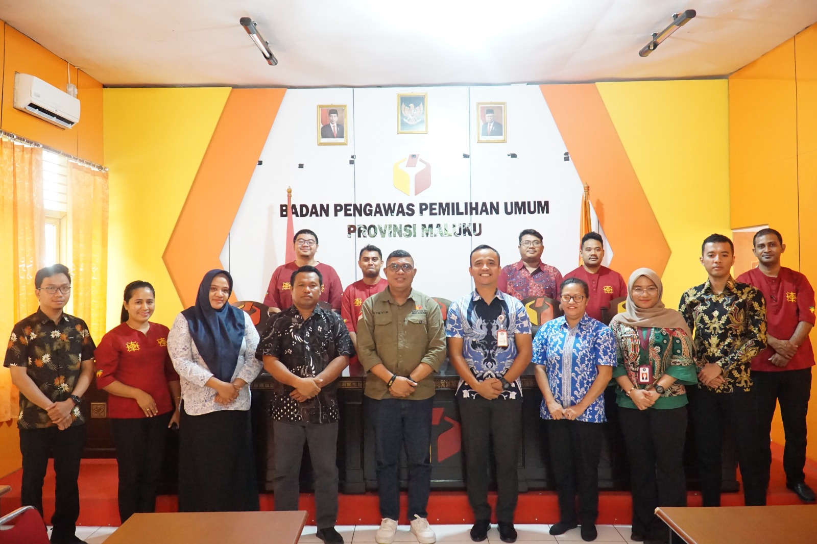 Bawaslu Provinsi Maluku Terima Kunjungan Badan Siber dan Sandi Negara