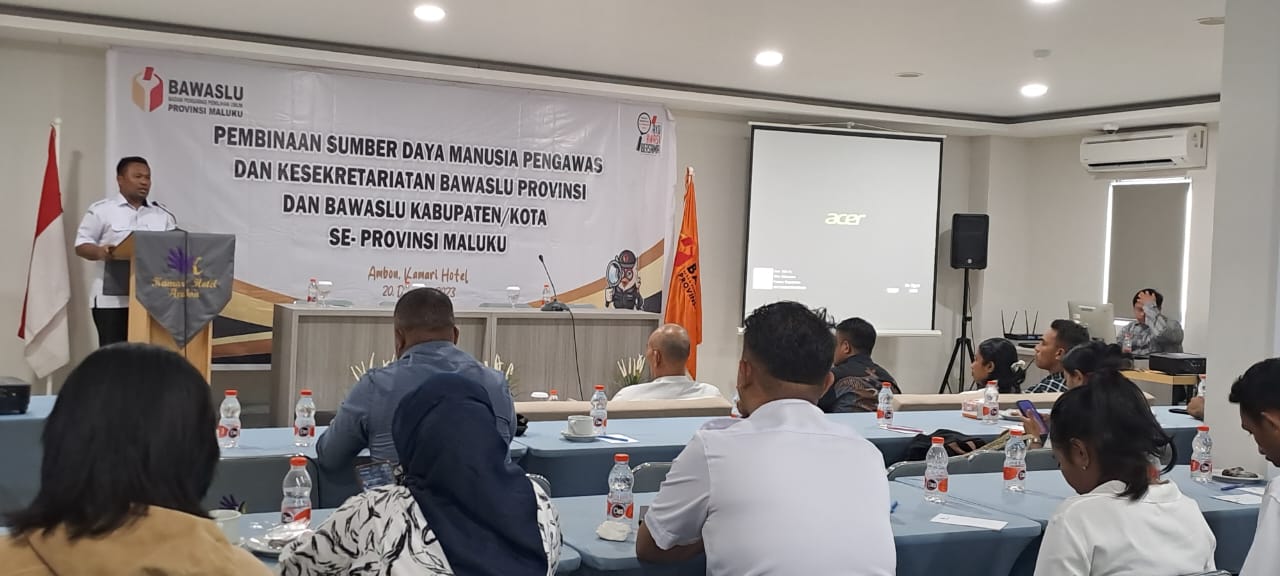 Tingkatkan Kapasitas SDM, Bawaslu Maluku Helat Rakor Pembinaan Pengawas dan Kesekretariatan