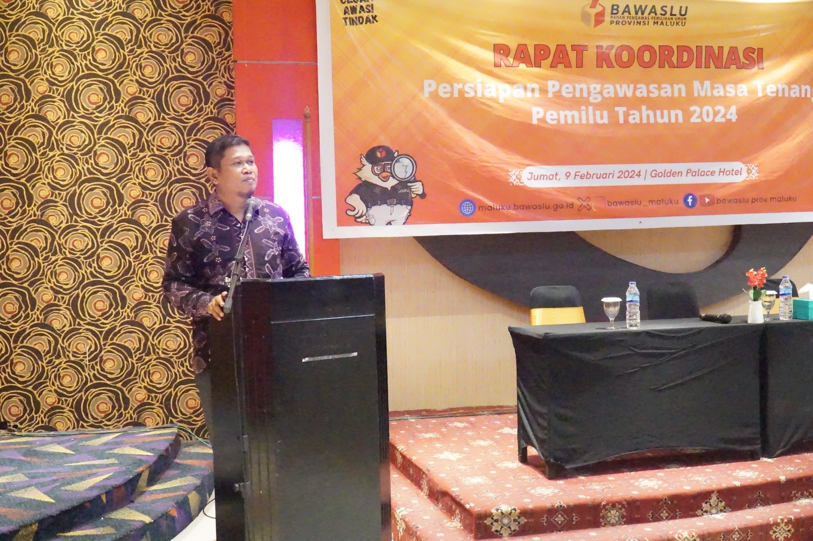 Jelang Masa Tenang, Bawaslu Maluku Gelar Rakor Pencegahan dan Pengawasan 