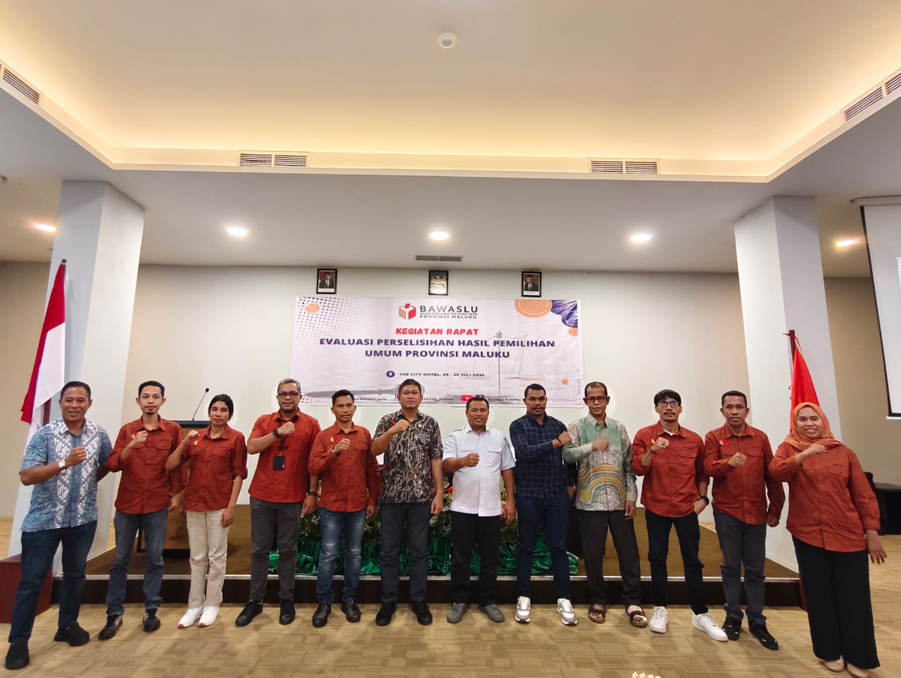 Mengupas Hasil Perselisihan Pemilu dan Persiapan Pilkada 2024, Bawaslu Maluku Gelar Rapat Evaluasi