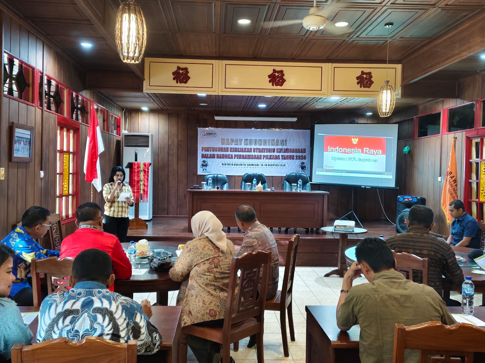 Rakor Penyusunan Kebjikan Kelembagaan, Bawaslu Maluku Rumuskan Langkah Strategis Pengawasan Pilkada 2024