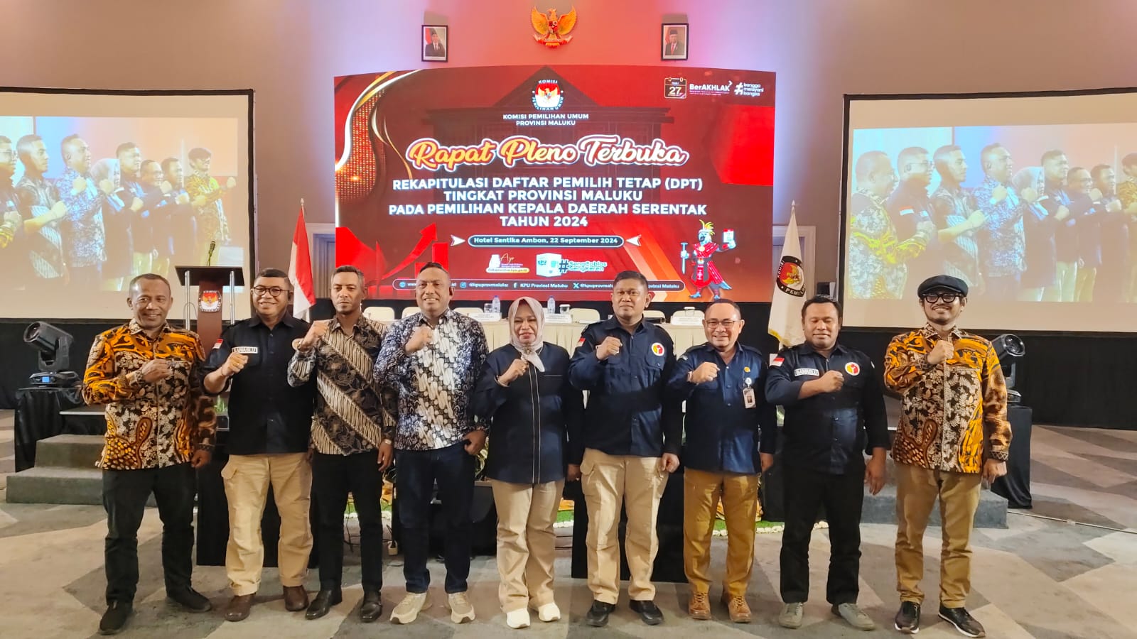 Tok! DPT Pilkada Maluku Ditetapkan Sebanyak 1.332.149, Kepada KPU, Bawaslu Sampaikan Ini