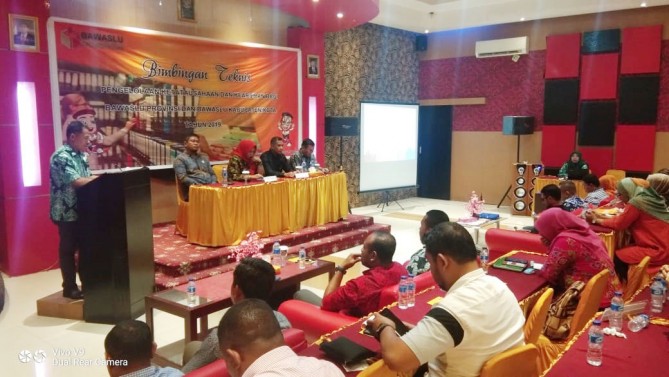 Bawaslu Maluku Gelar Bimtek Pengelolaan Penatausahaan dan Kearsipan bagi Bawaslu Provinsi Maluku dan Bawaslu Kabupaten/Kota Tahun 2019