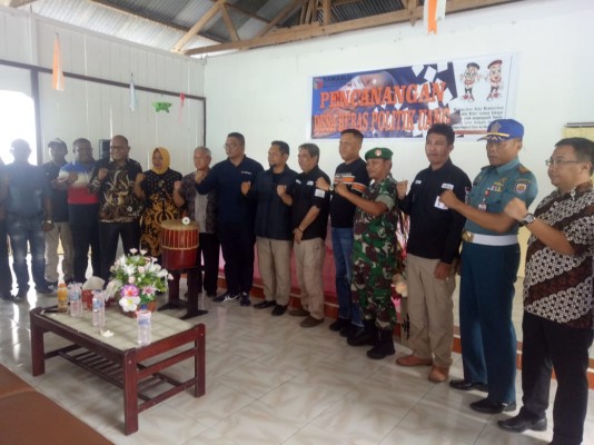 Kunjungi Bawaslu Aru, Frits Siregar Canangkan Desa Bebas Politik Uang