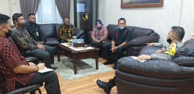 Jelang Launching Pengawasan Pilkada 2020, Bawaslu Sambangi  Kejaksaan Tinggi, Polda dan Dewan Provinsi