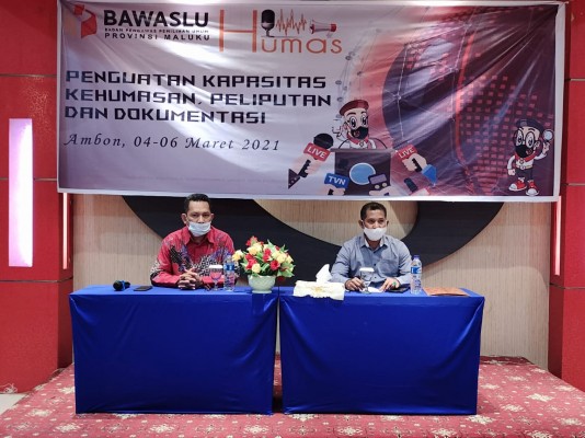 Tingkatkan Kapasitas Kehumasan, Bawaslu Maluku Gelar Pelatihan Peliputan dan Dokumentasi