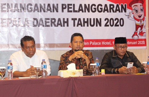 Bawaslu Maluku Gelar Rakor Pembinaan Penanganan Pelanggaran