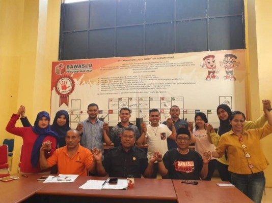 Bawaslu Maluku Bertekad Rebut Penghargaan Bawaslu Award 2019