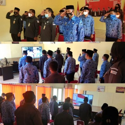 BAWASLU MALUKU PERINGATI HUT KE-75 KEMERDEKAAN REPUBLIK INDONESIA TAHUN 2020 SECARA VIRTUAL