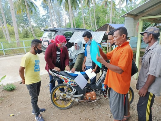 Bawaslu Maluku Monitoring Pengawasan verfak dokumen dukungan calon Perseorangan di SBT.