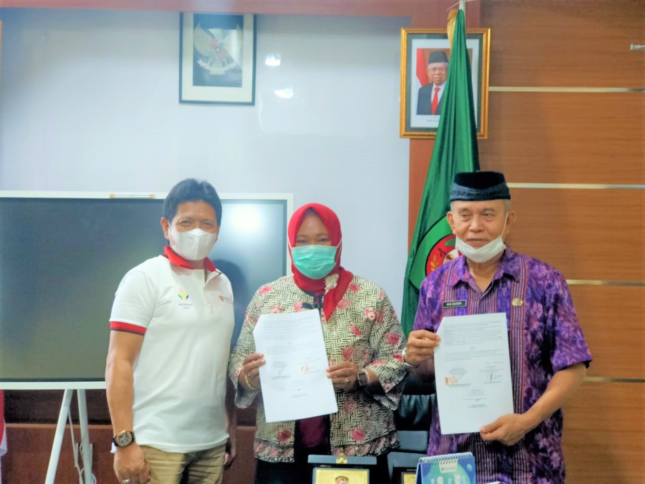 Pinjam Pakai Gedung, Bawaslu Maluku dan Dinas Koperasi UMKM Tandatangani Nota Kesepakatan