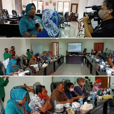 Persiapan Pengawasan Tahapan Kampanye Pilkada 2020, Bawaslu Maluku hadiri Rapat Koordinasi Terpadu.