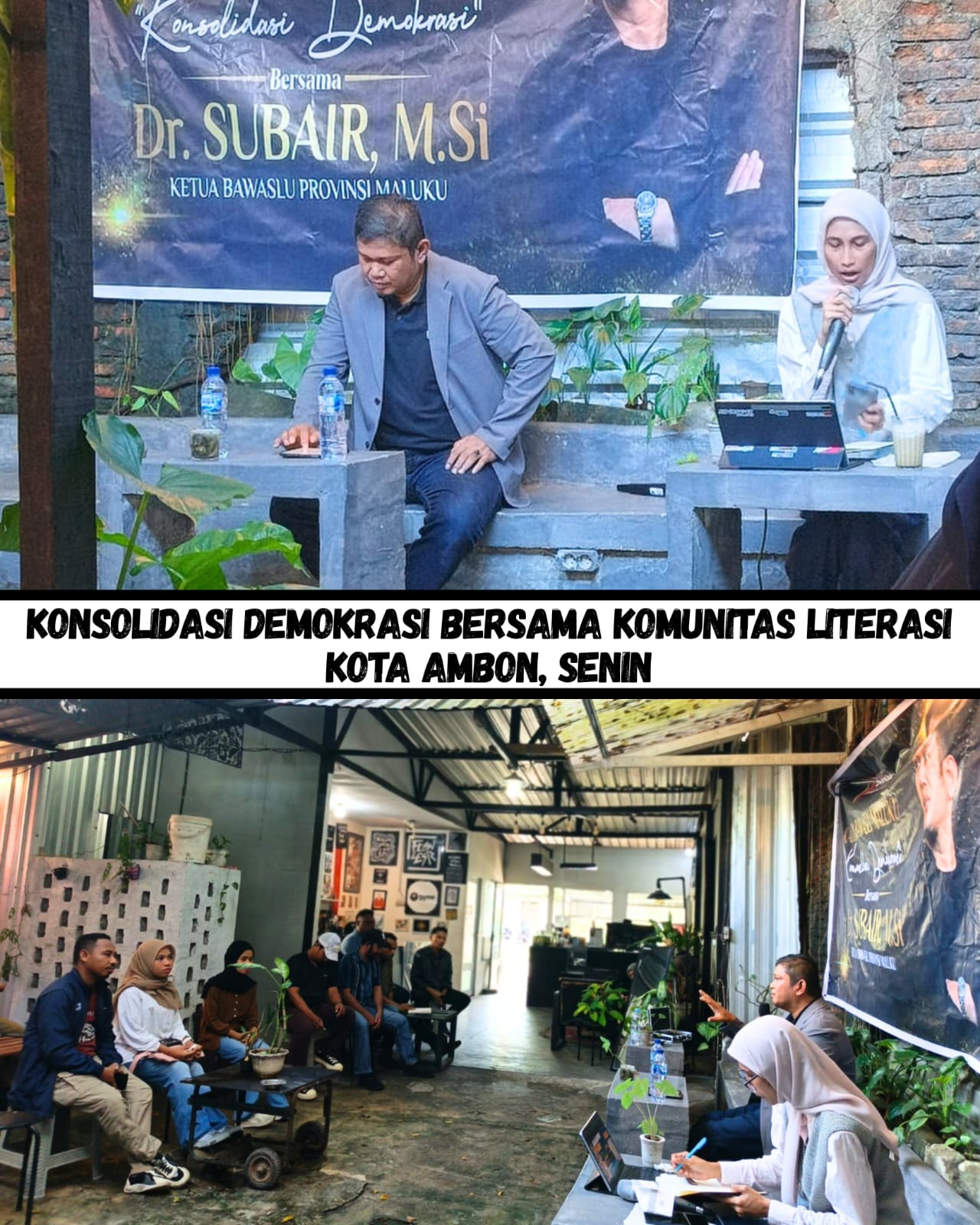 Kegiatan Konsolidasi Demokrasi dengan mengusung tema “Perangi Hoaks dan Tingkatkan Literasi Demokrasi” Pada Senin (11/05/26).