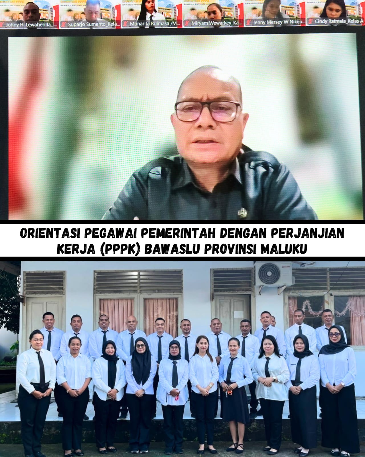 Orientasi PPPK di Lingkup Bawaslu Provinsi Maluku dan Bawaslu Kabupaten/Kota se-Maluku, Senin (06/07/26)