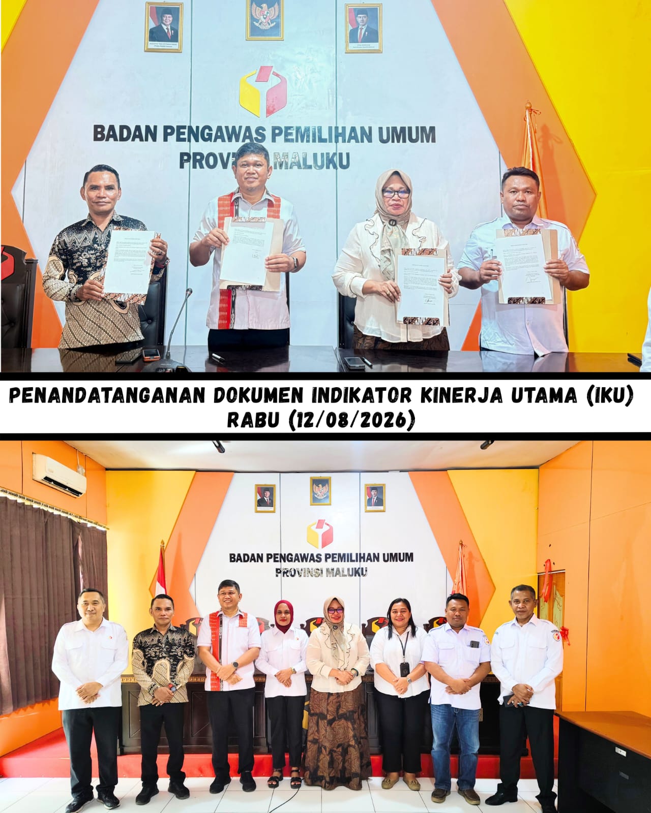 Penandatanganan Dokumen Indikator Kinerja Utama (IKU), Rabu (12/08/2026)