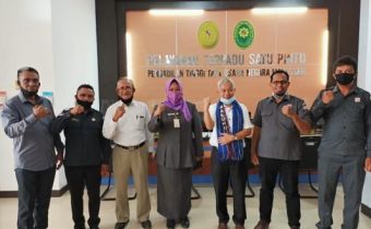 Sengketa Proses Pemilihan, Bawaslu Maluku dan Bawaslu Kabupaten Pilkada 2020 koordinasi ke PTTUN Makassar.